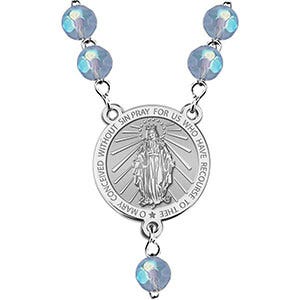 Miraculous Medal  Rosary Beads "EXCLUSIVE"