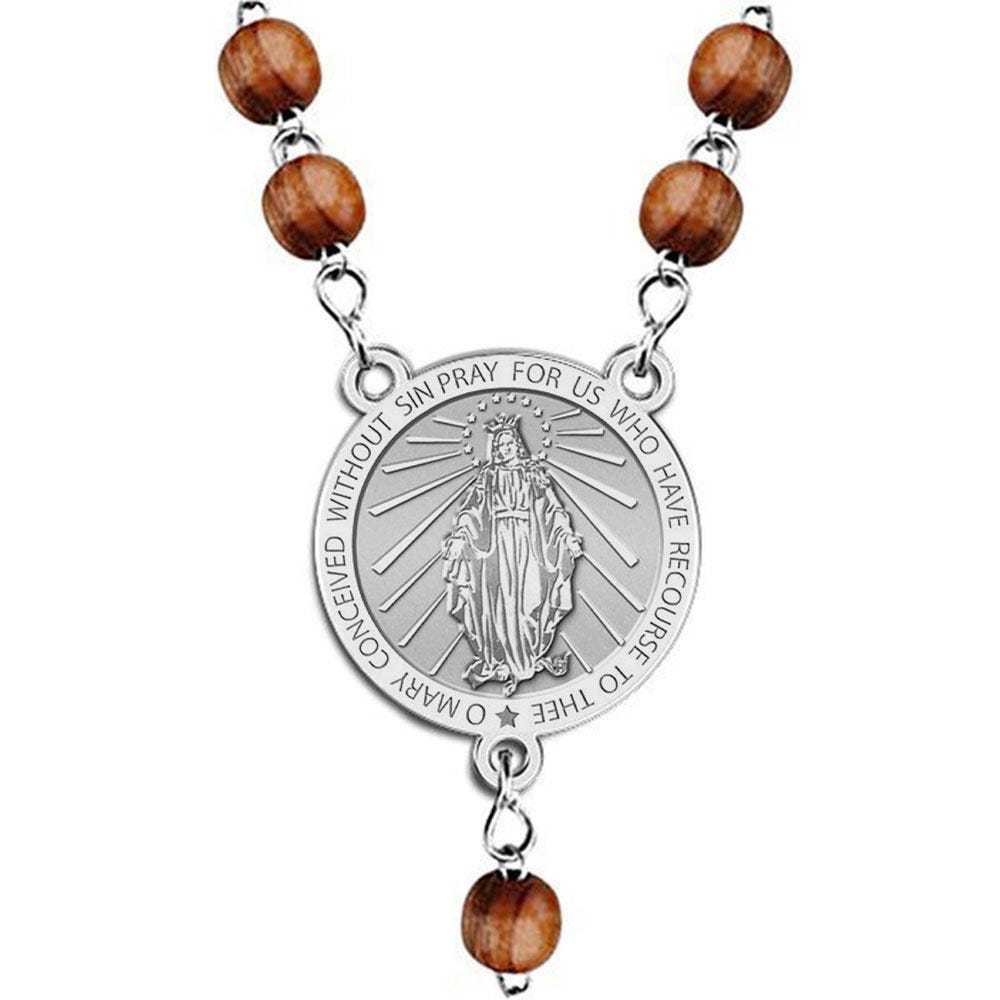 Miraculous Medal  Rosary Beads "EXCLUSIVE"