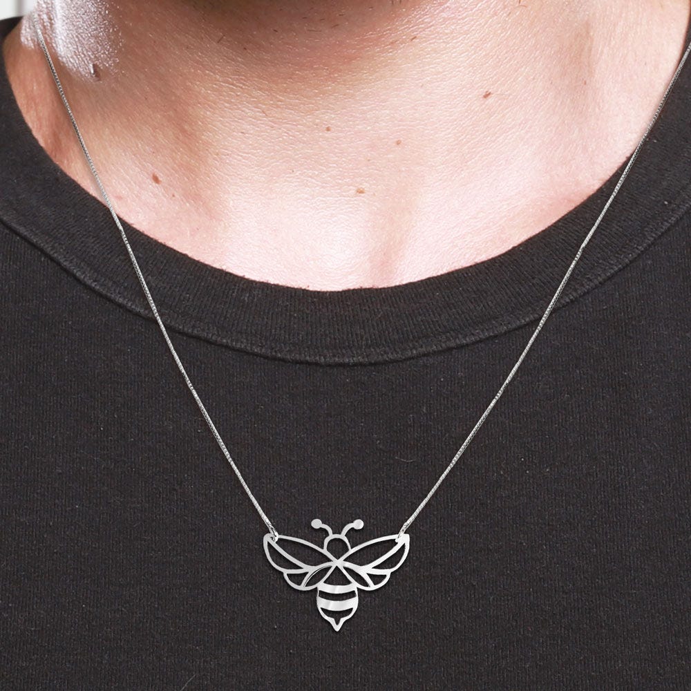 Breathtaking Bee Necklace