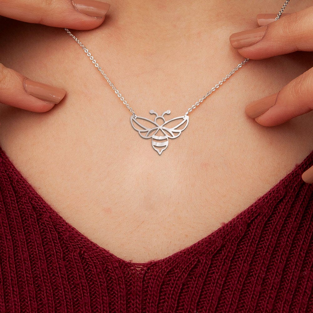 Breathtaking Bee Necklace