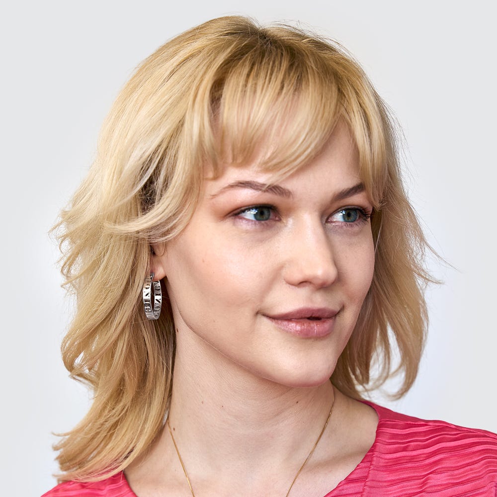 Custom Cut-out Name Hoop Earrings