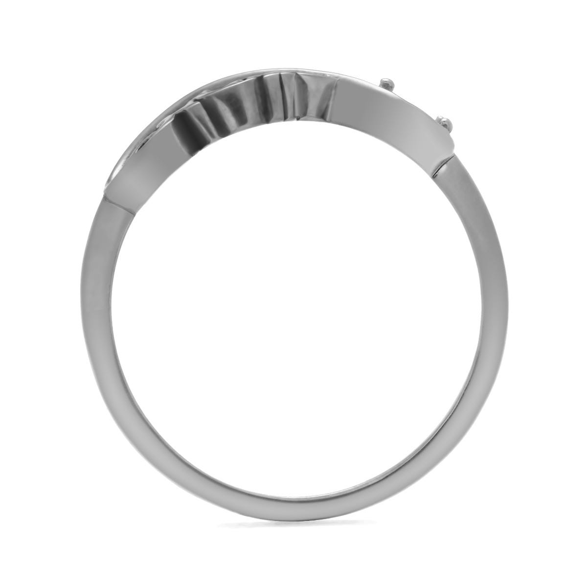 Script Mom Infinity Birthstone Ring