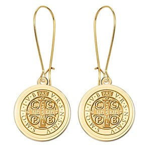 Saint Benedict Earrings "EXCLUSIVE"