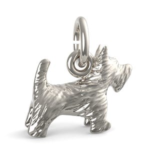 Small Scottie Dog Charm
