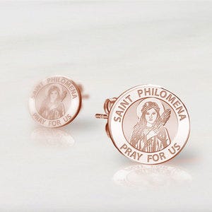 Pair of Saint Philomena Earrings
