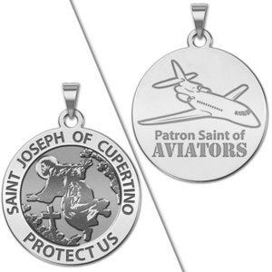 Saint Joseph of Cupertino Aviator  Religious Medal "EXCLUSIVE"