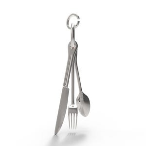 Eating Utensils Charm 0221