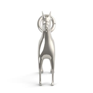 Doberman Dog Charm (0299)