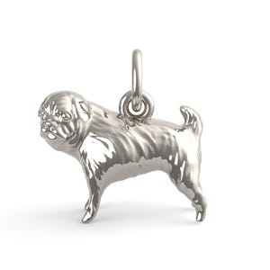 Pug Dog Charm