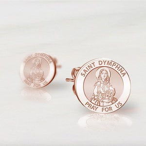 Pair of Saint Dymphna Earrings