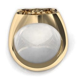 Personalized Police Badge Ring