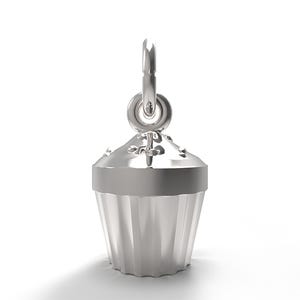 Cupcake White Charm