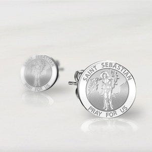 Pair of Saint Sebastian Earrings