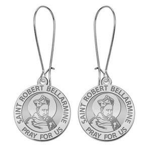 Saint Robert Bellarmine Earrings "EXCLUSIVE"