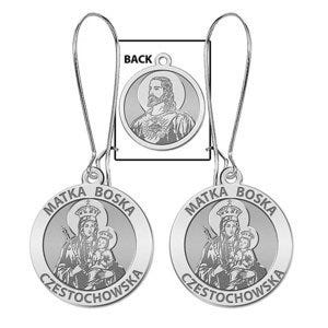Matka Boska Double-Sided Earrings "EXCLUSIVE"