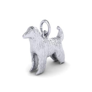 Afghan Dog Charm
