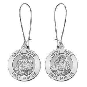Saint Rose of Lima Earrings "EXCLUSIVE"