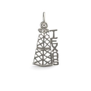 Texas Oil Rig Charm