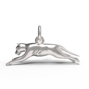 Greyhound Dog Charm
