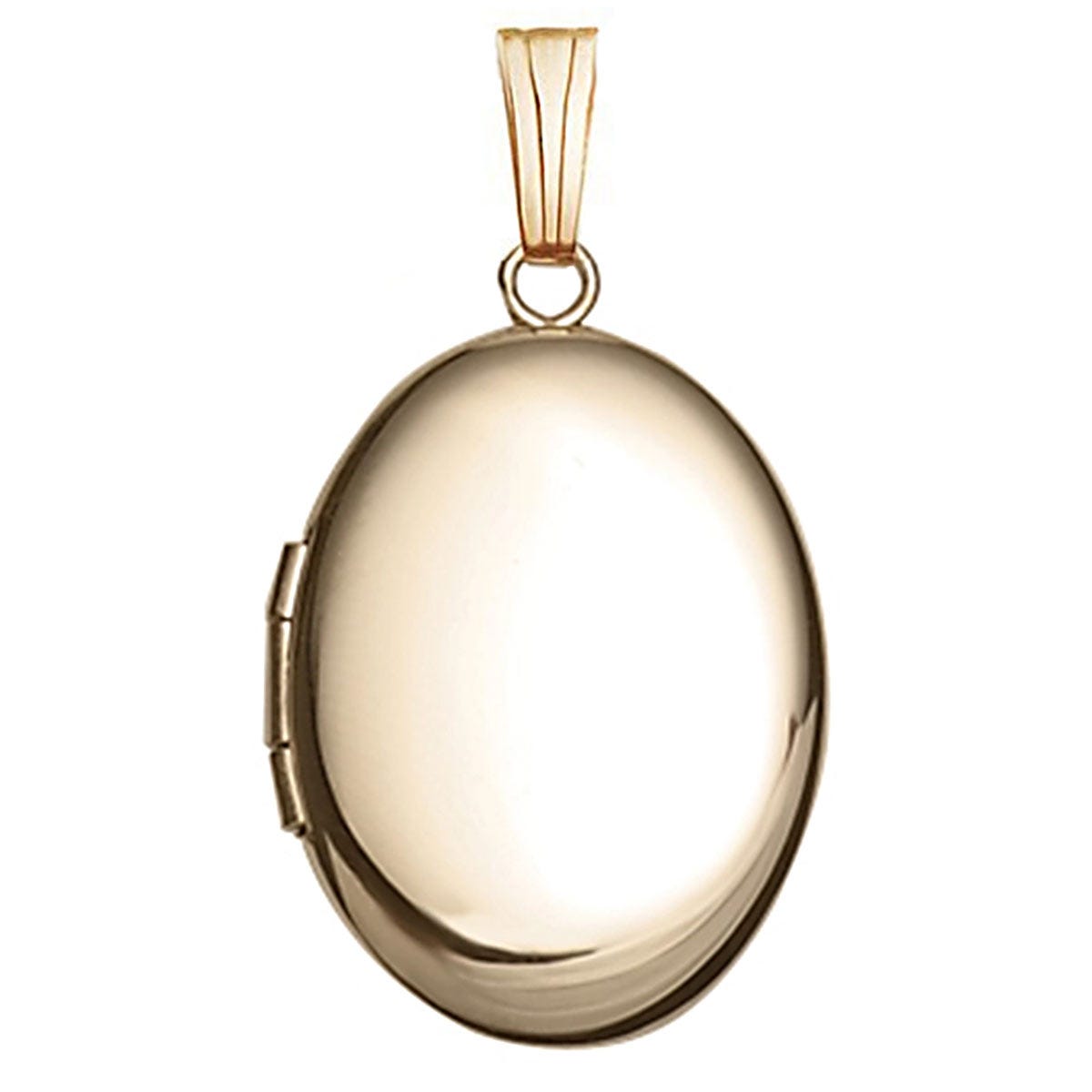 14k Gold Filled Oval 4 Photo Locket