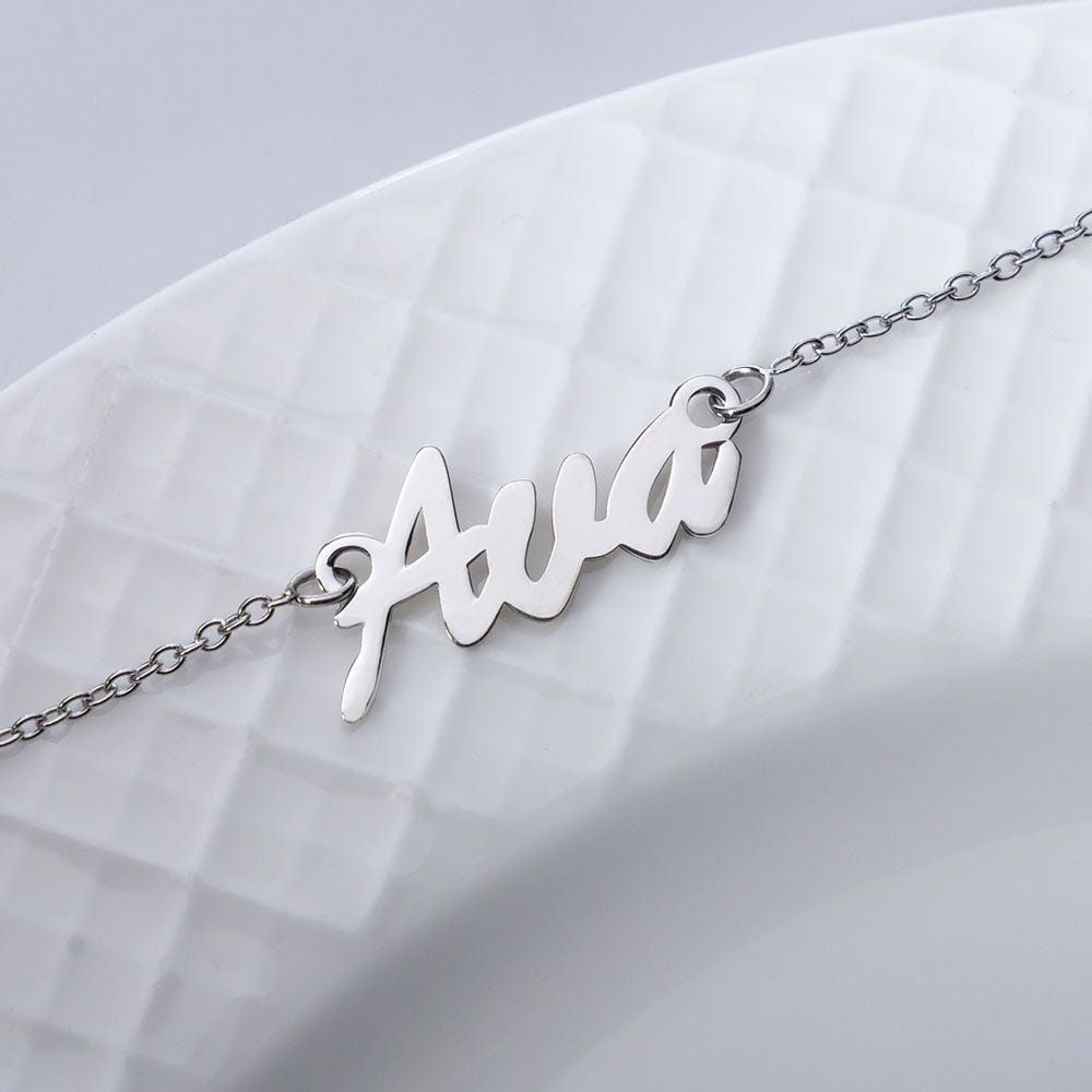 Exclusive Personalized Script Name Bracelet - Adjustable Size