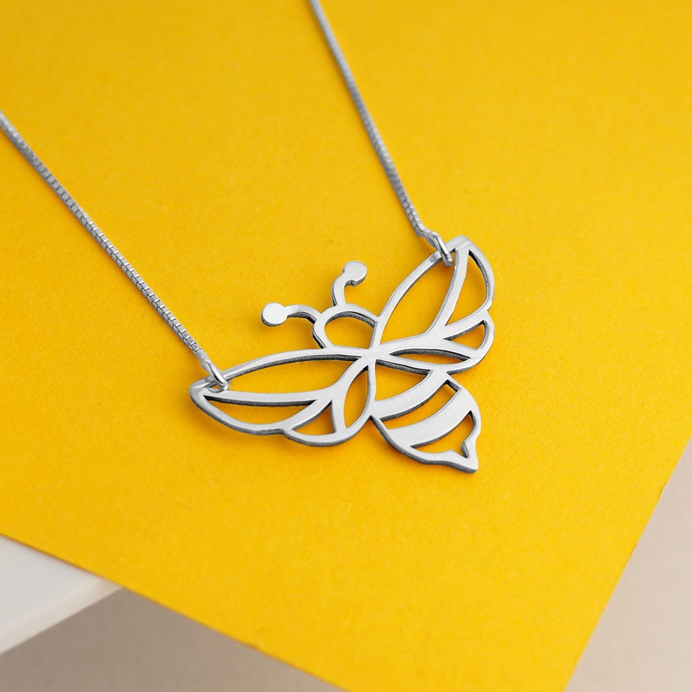 Breathtaking Bee Necklace
