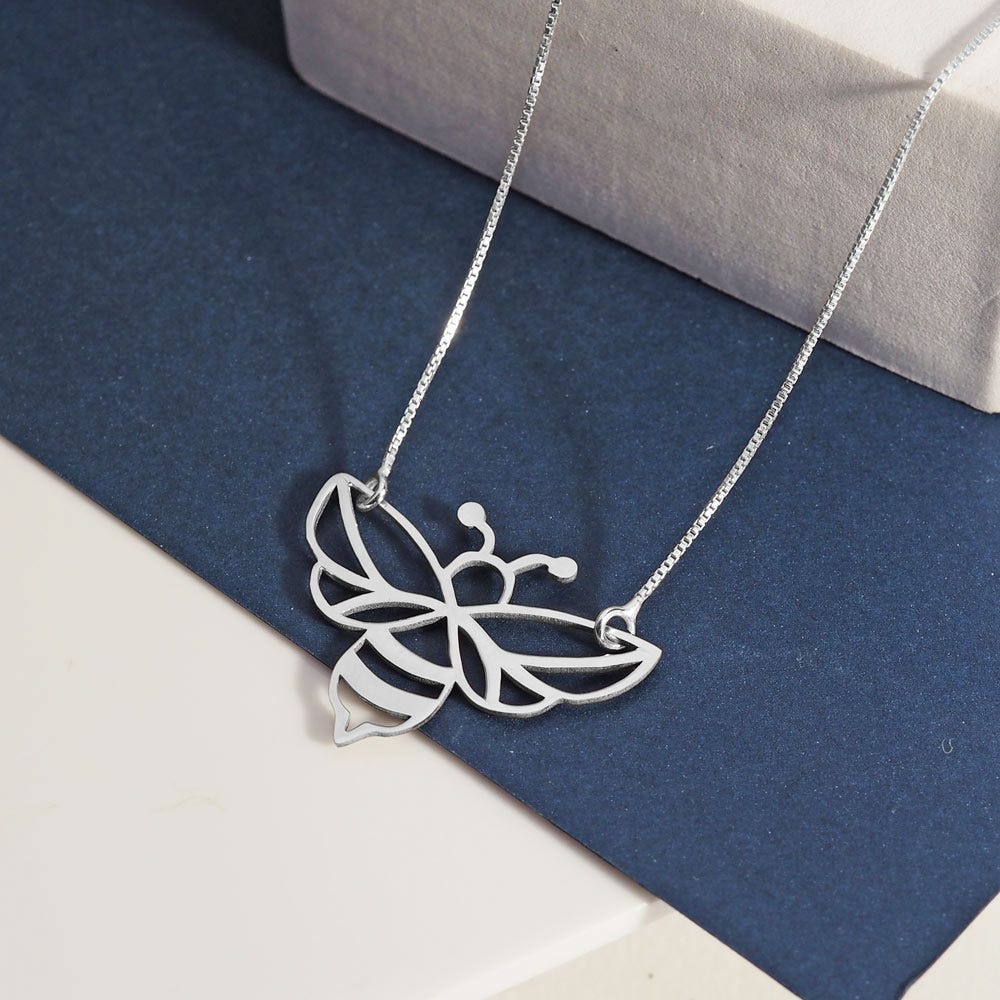 Breathtaking Bee Necklace
