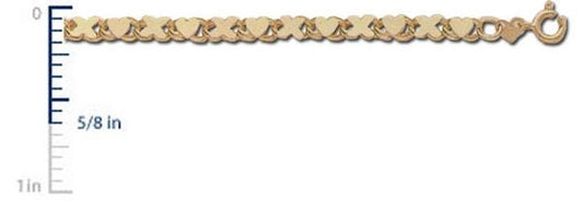 14k Yellow Gold Charm Bracelet