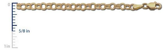 14k Yellow Gold Charm Bracelet