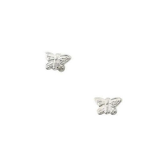 14K Yellow Gold Children's Butterfly Earring