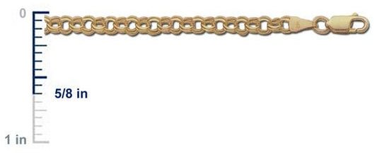 14k Yellow Gold Charm Bracelet