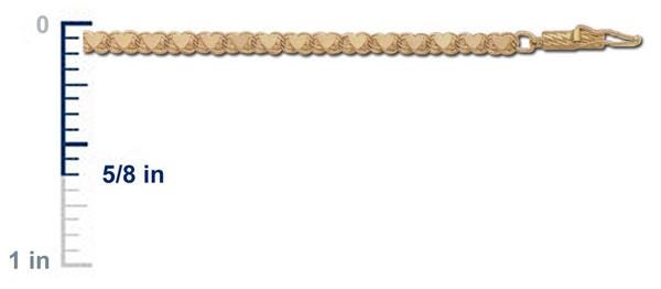 14k Yellow Gold Charm Bracelet