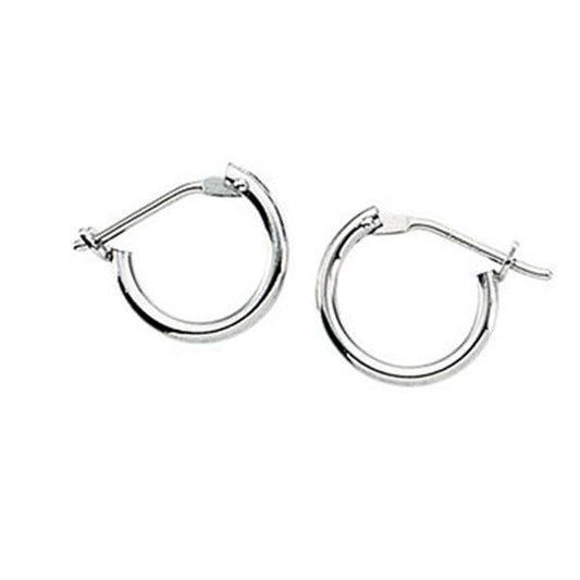 14K Yellow or White Gold Children's Hoop Earring