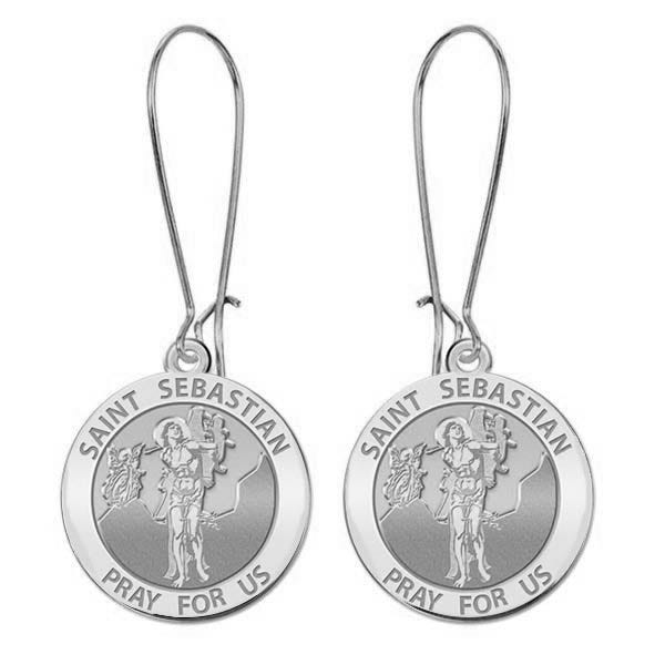 Saint Sebastian Earrings "EXCLUSIVE"