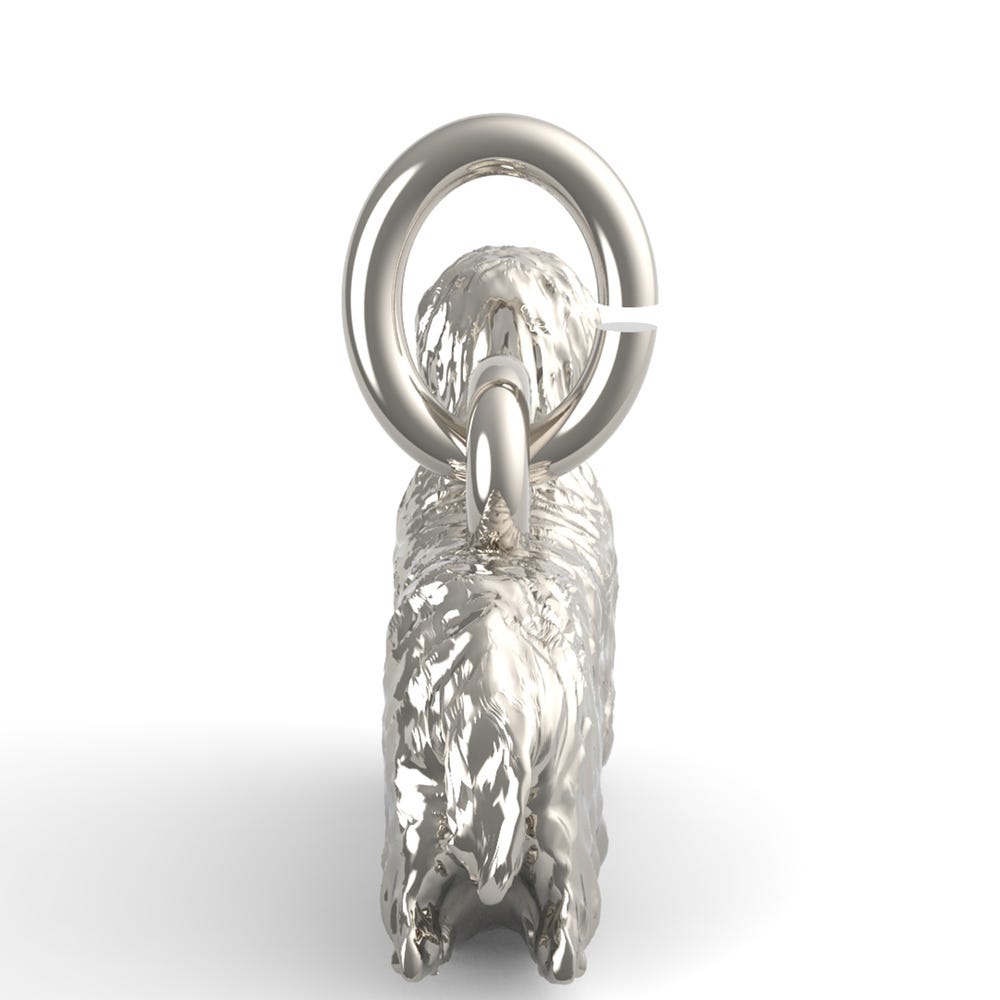 Lhasa Apso Dog Charm