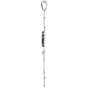 BIRTHSTONE CROSS