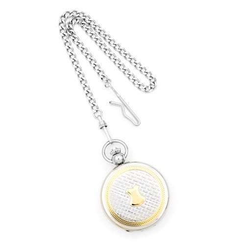 Charles Hubert Photo Two Tone Pocket Watch