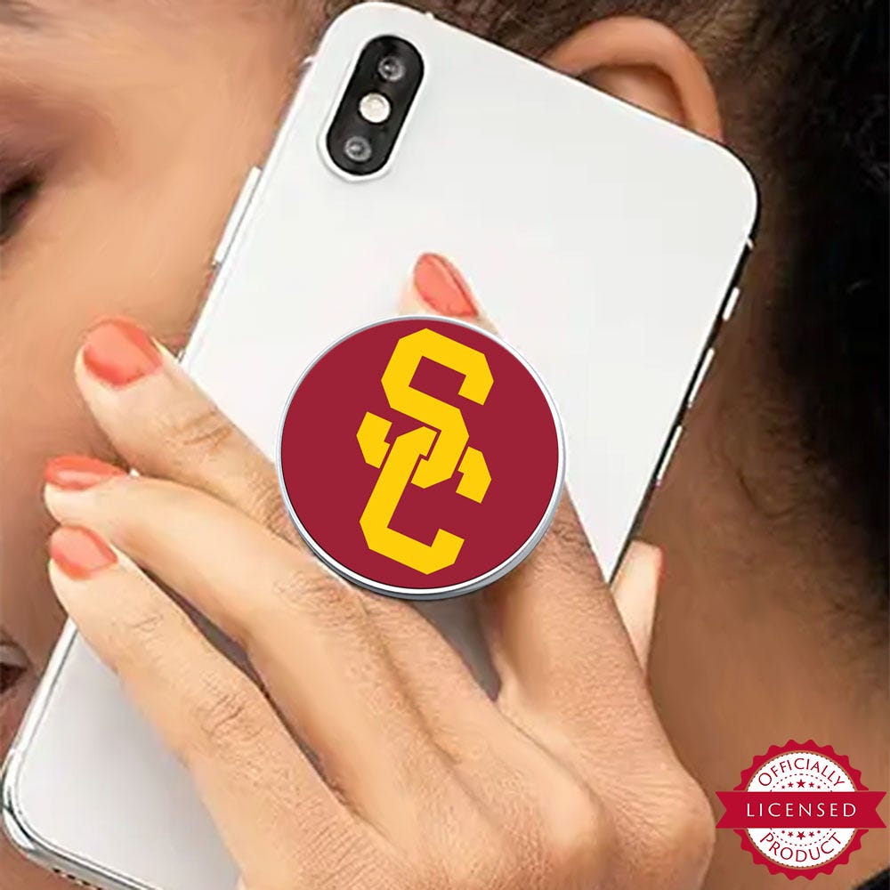 USC SC Interlocking Phone Grip