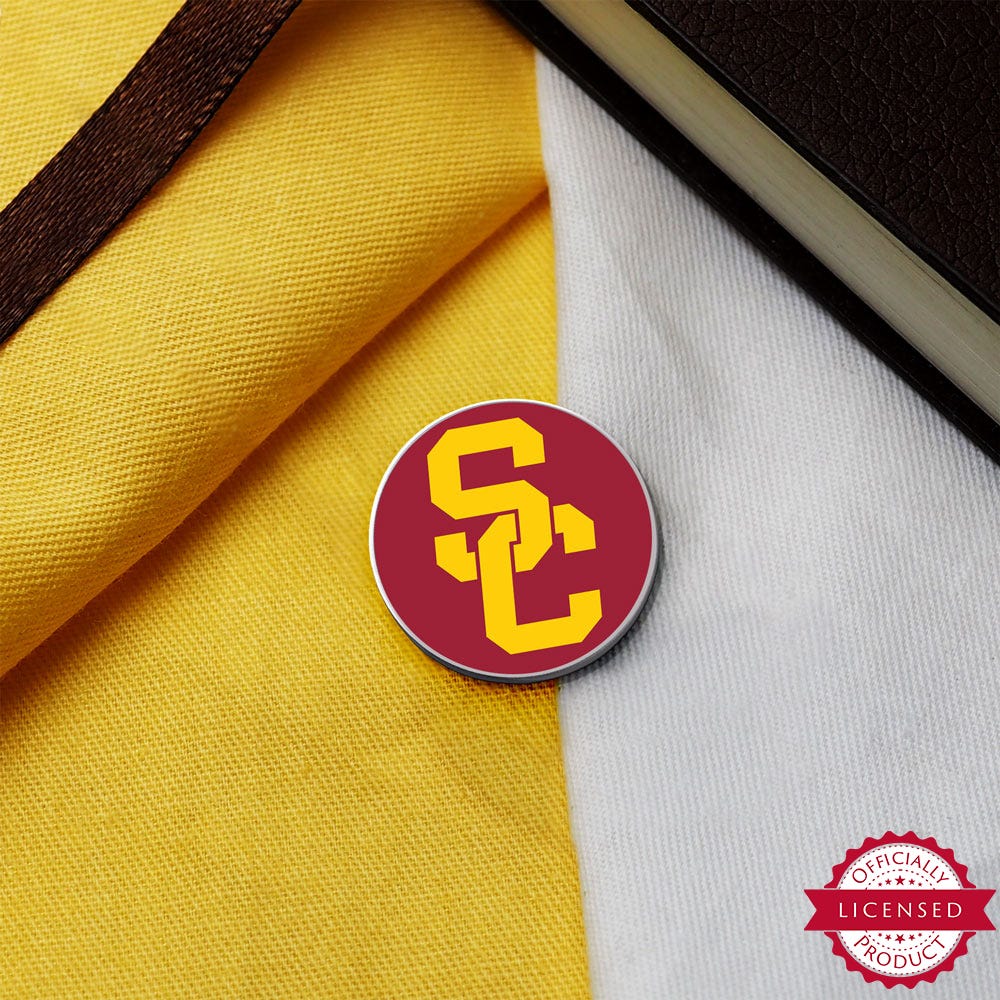 USC SC Interlocking Golf Marker