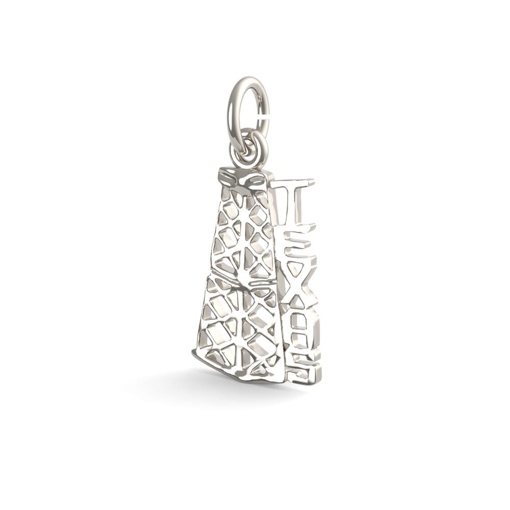 Texas Oil Rig Charm