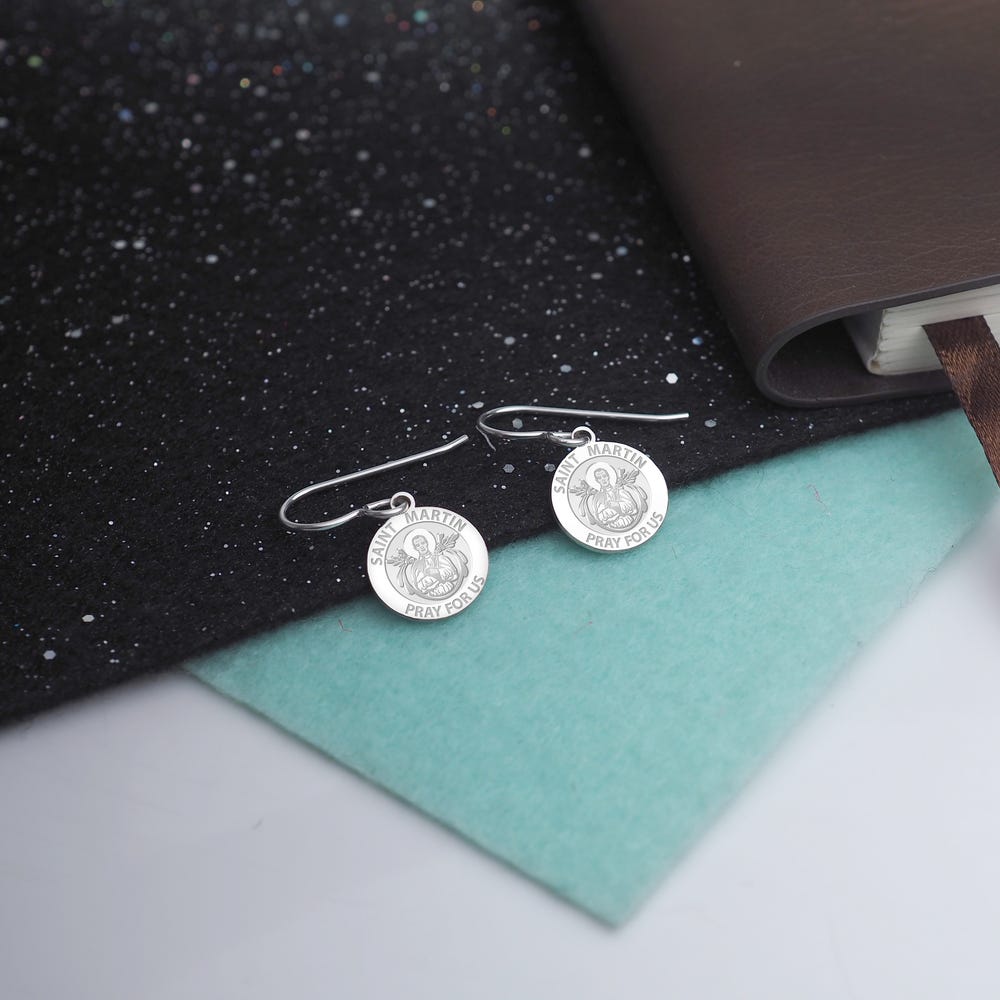 Saint Martin de Porres Earrings "EXCLUSIVE"