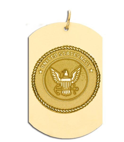 Saint Michael Doubledside NAVY Dogtag Religious Medal "EXCLUSIVE"