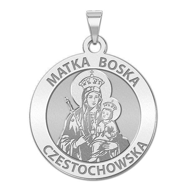 Matka Boska Double Sided Religious Medal "EXCLUSIVE"