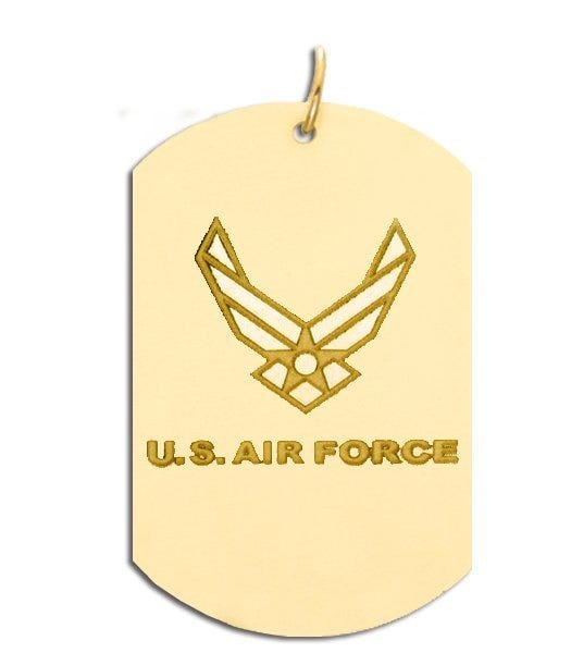 Saint Michael Doubledside AIR FORCE Dogtag Religious Medal "EXCLUSIVE"