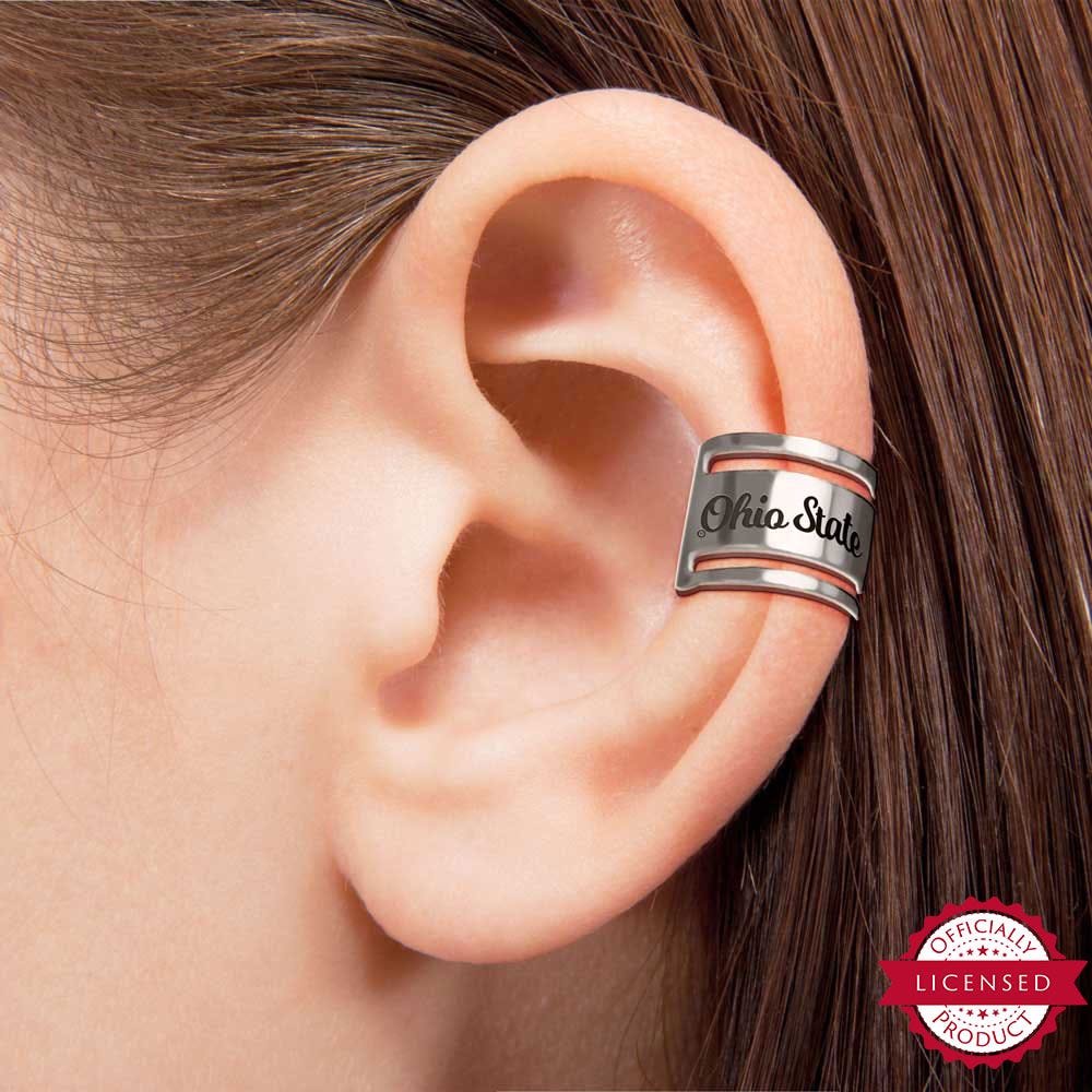 Ohio State University Cuff Earring