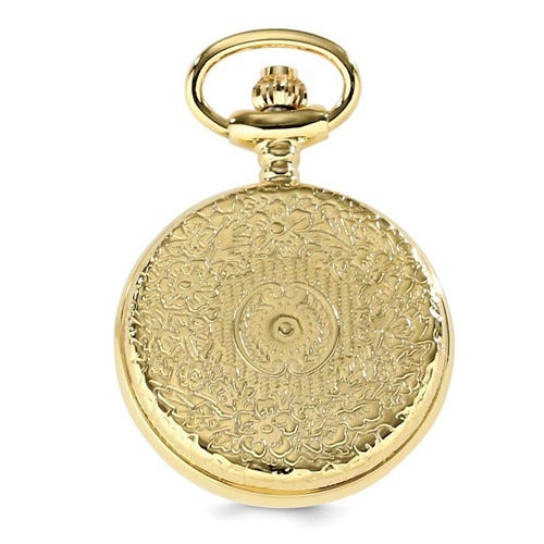 Charles Hubert Women's Two Tone Necklace Watch