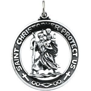 Saint Christopher Religious Medal