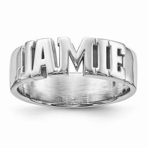 Woman's Name Ring