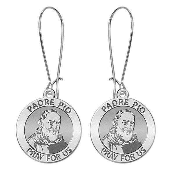 Padre Pio Earrings "EXCLUSIVE"