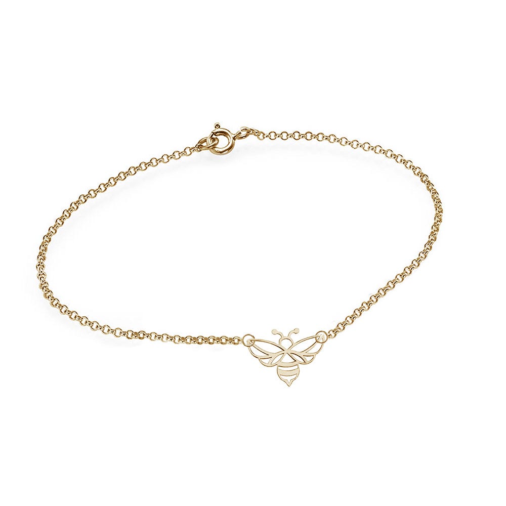 Bee Anklet